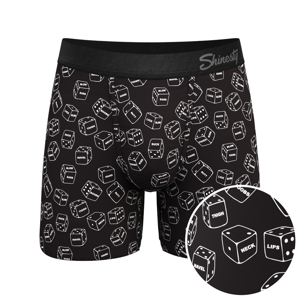 The Free For All | Glow In The Dark Dice Ball Hammock® Pouch Underwear