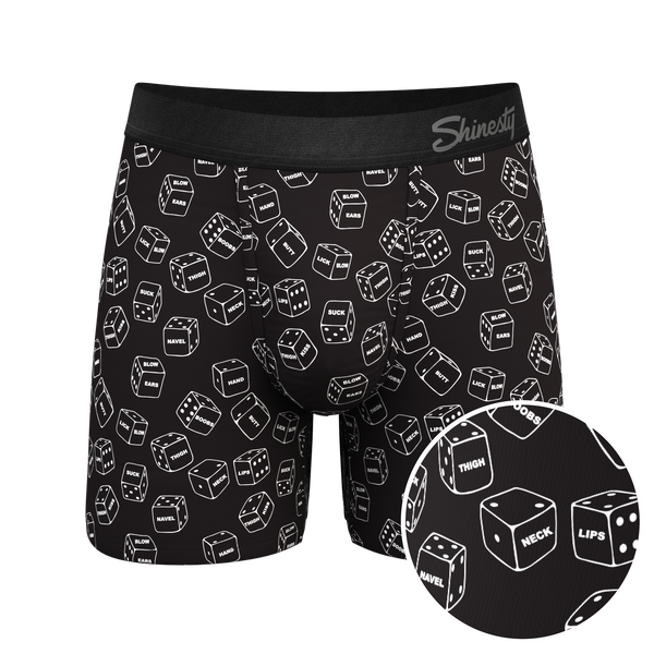 The Free For All | Glow In The Dark Dice Ball Hammock® Pouch Underwear
