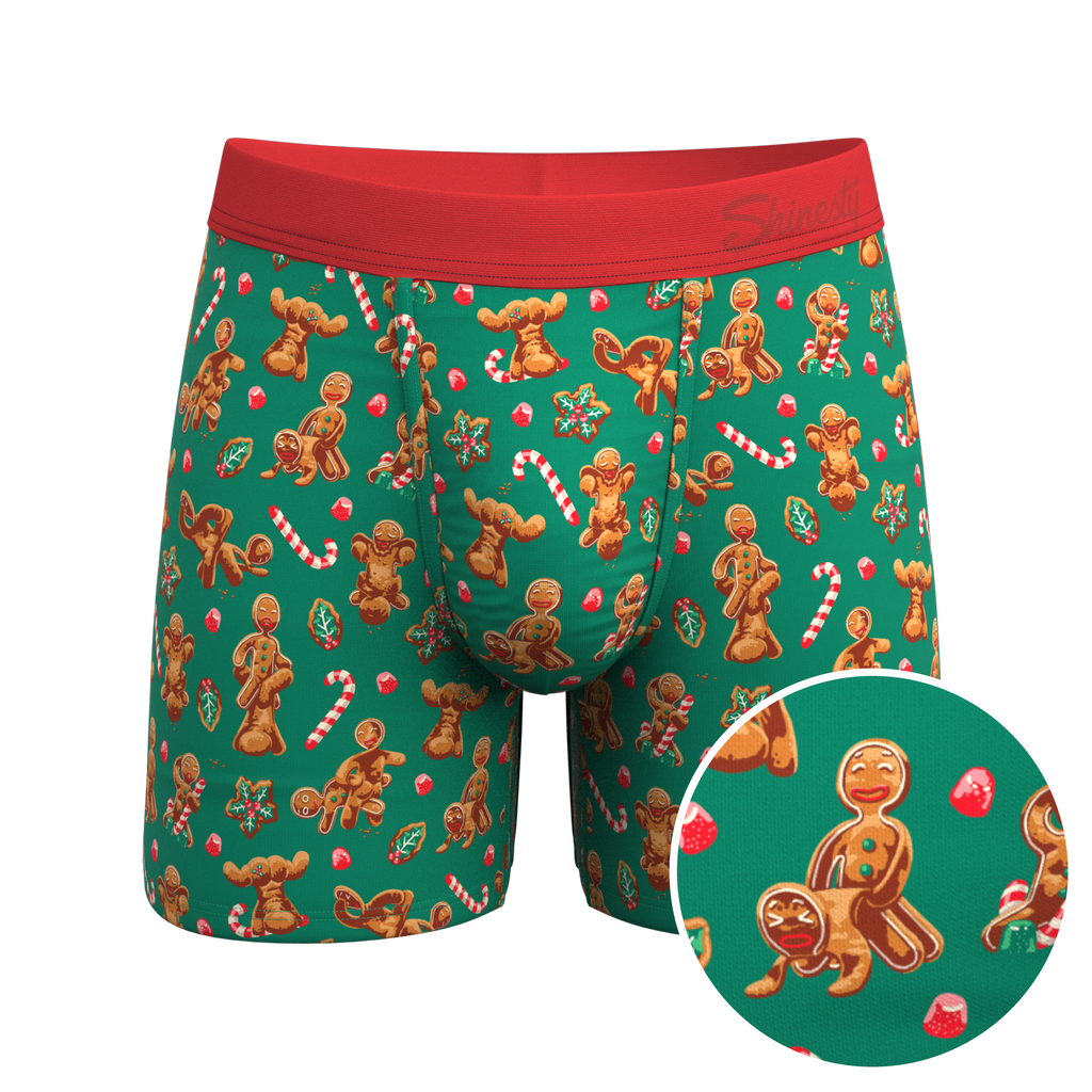 The Ginger Rail | Gingerbread Ball Hammock® Pouch Underwear