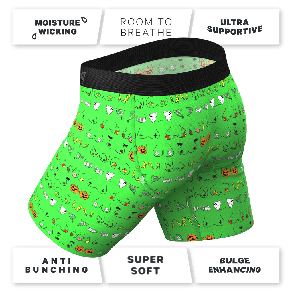 Green long leg underwear