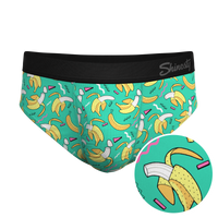 The Health Class Retro Banana Ball Hammock Pouch Underwear Briefs