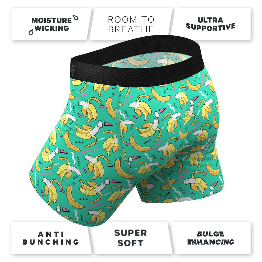 Super soft retro banana pouch underwear