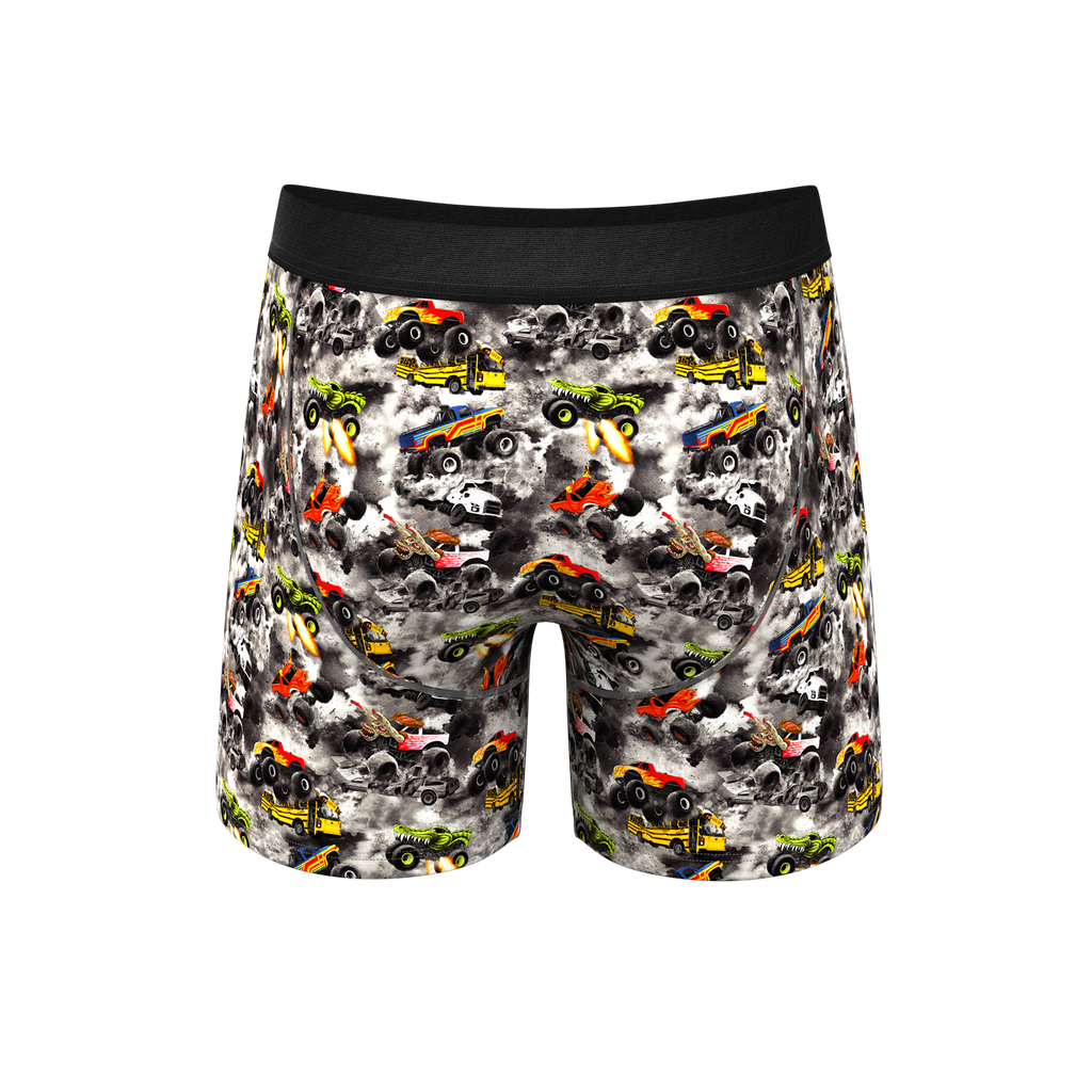 men's monster pouch underwear with fly 