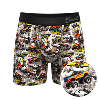 The Here Be Monsters | Monster Truck Ball Hammock® Pouch Underwear With Fly