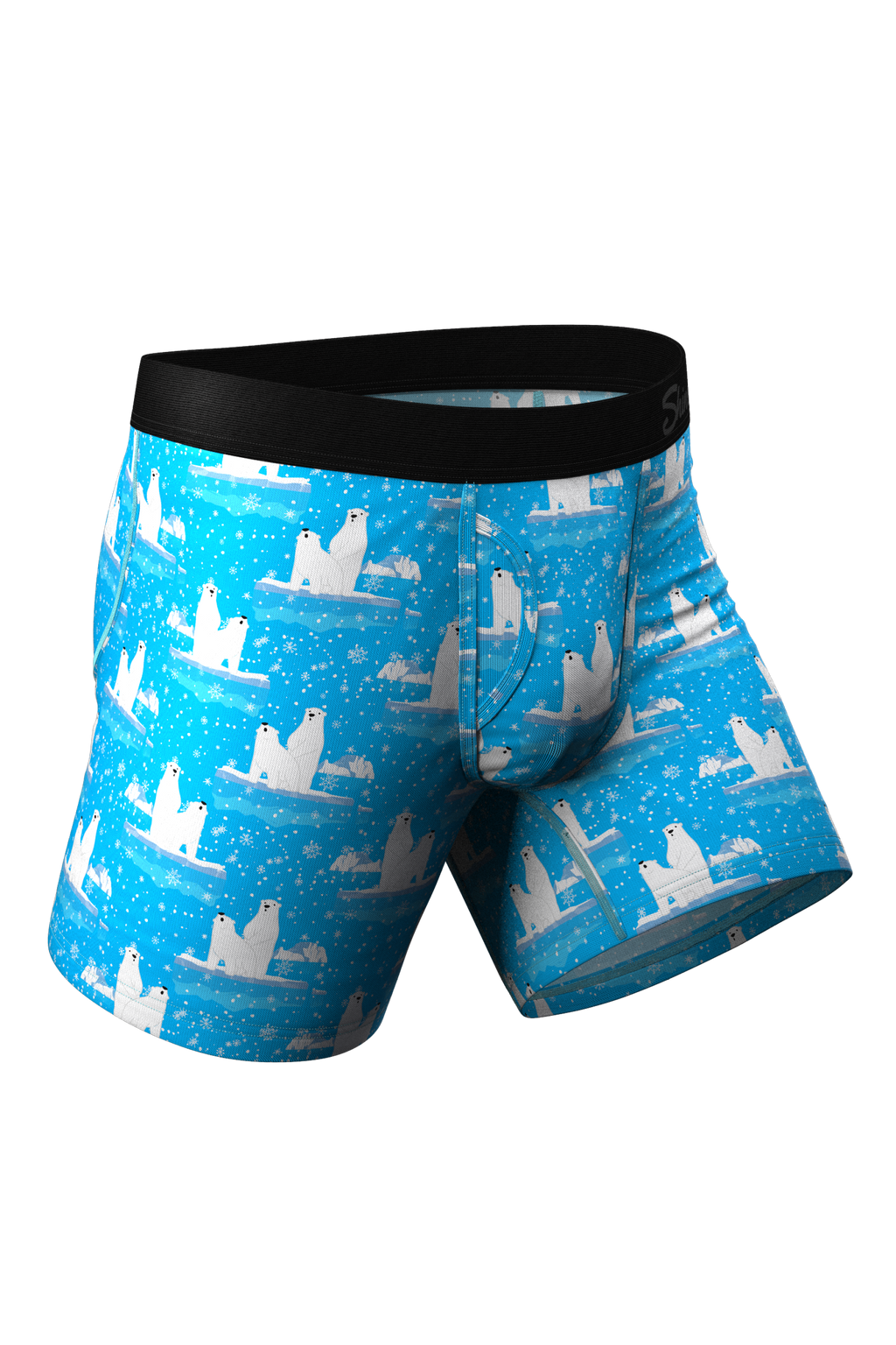 polar bear undies with fly