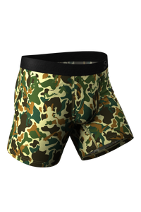 sexy positions camouflage boxers