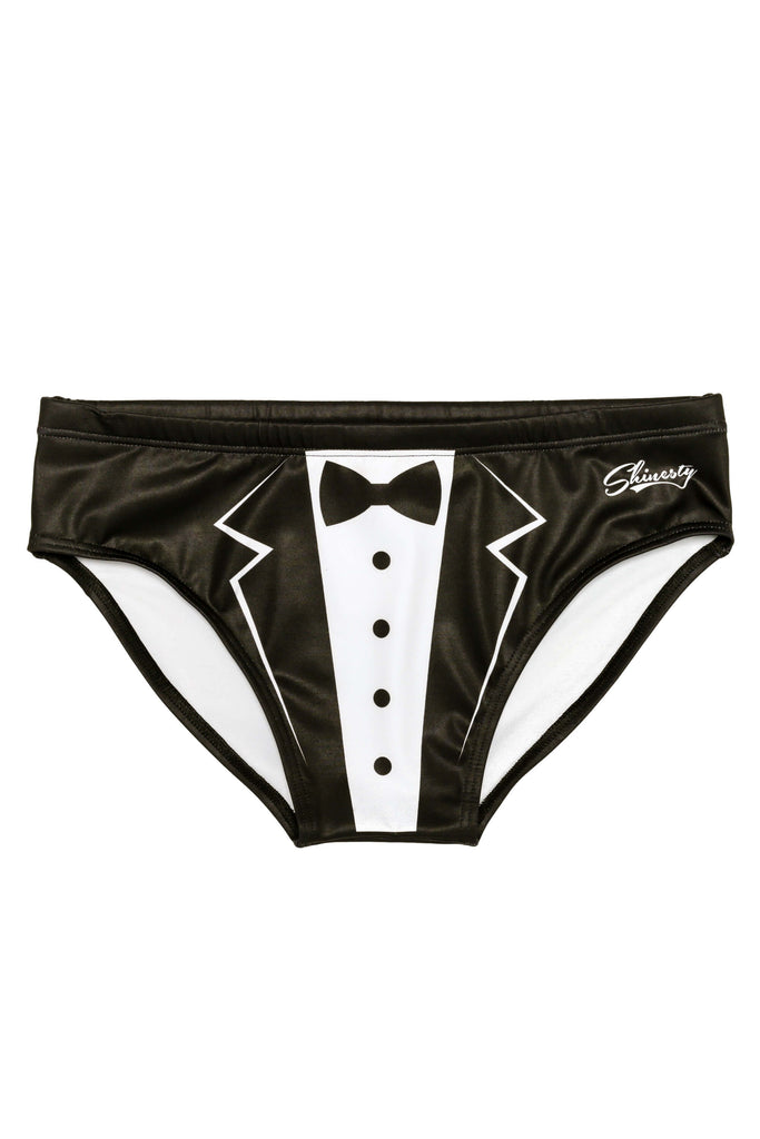 tuxedo bathing suit mens