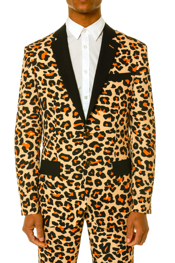 Leopard Spots Blazer & Dress Pants | The Leopard Print Party Suit