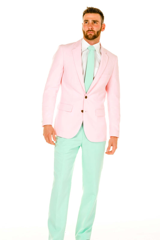 pink easter suit