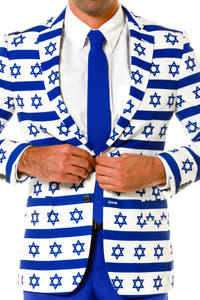 Star Of David 3 Piece Ugly Hanukkah Suit