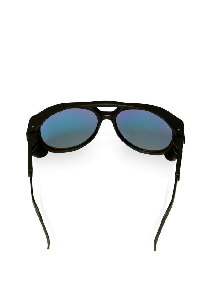 Black Mirrored Pit Viper Glacier Sunglasses | The Rubbers