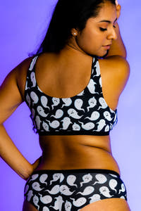 black and white glow in the dark undies