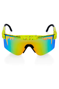 Green Mirrored pit viper sunglasses