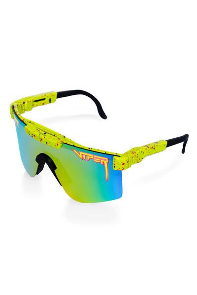 Men's Neon Green Pit Viper Sunglasses