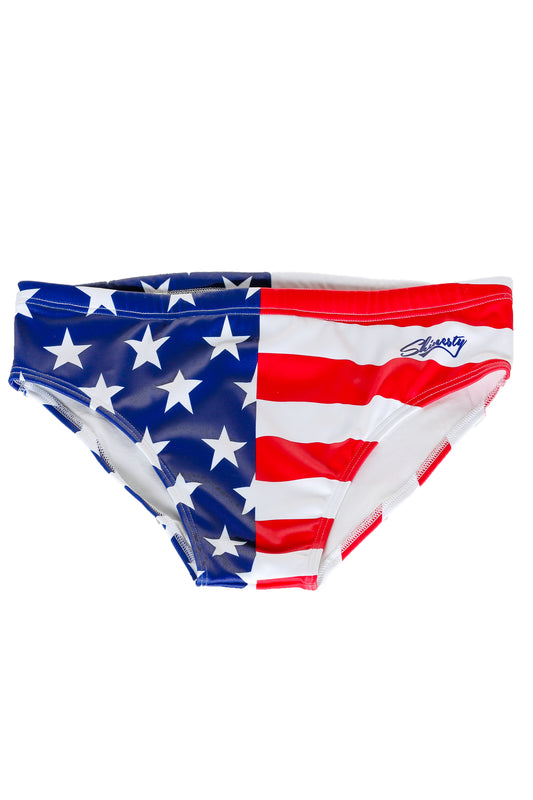 mens speedo american flag