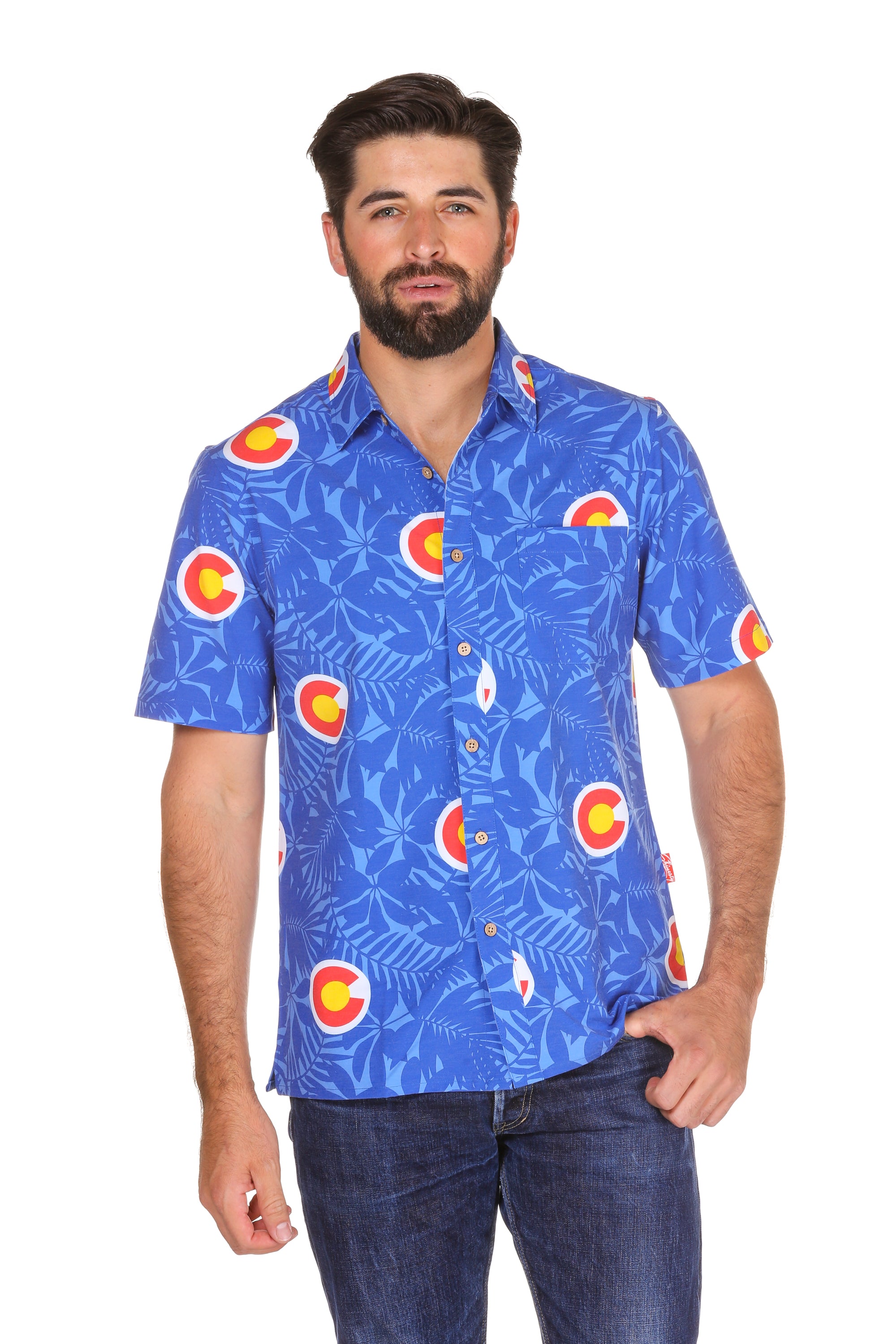 Colorado Rockies tropical hawaiian shirt • Kybershop