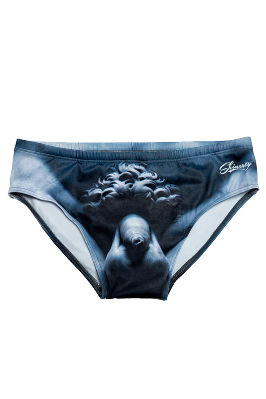 statue of david swim trunks