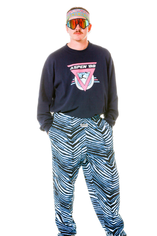 Zubaz NFL Men's New York Giants Zebra Outline Comfy Pants – Fanletic