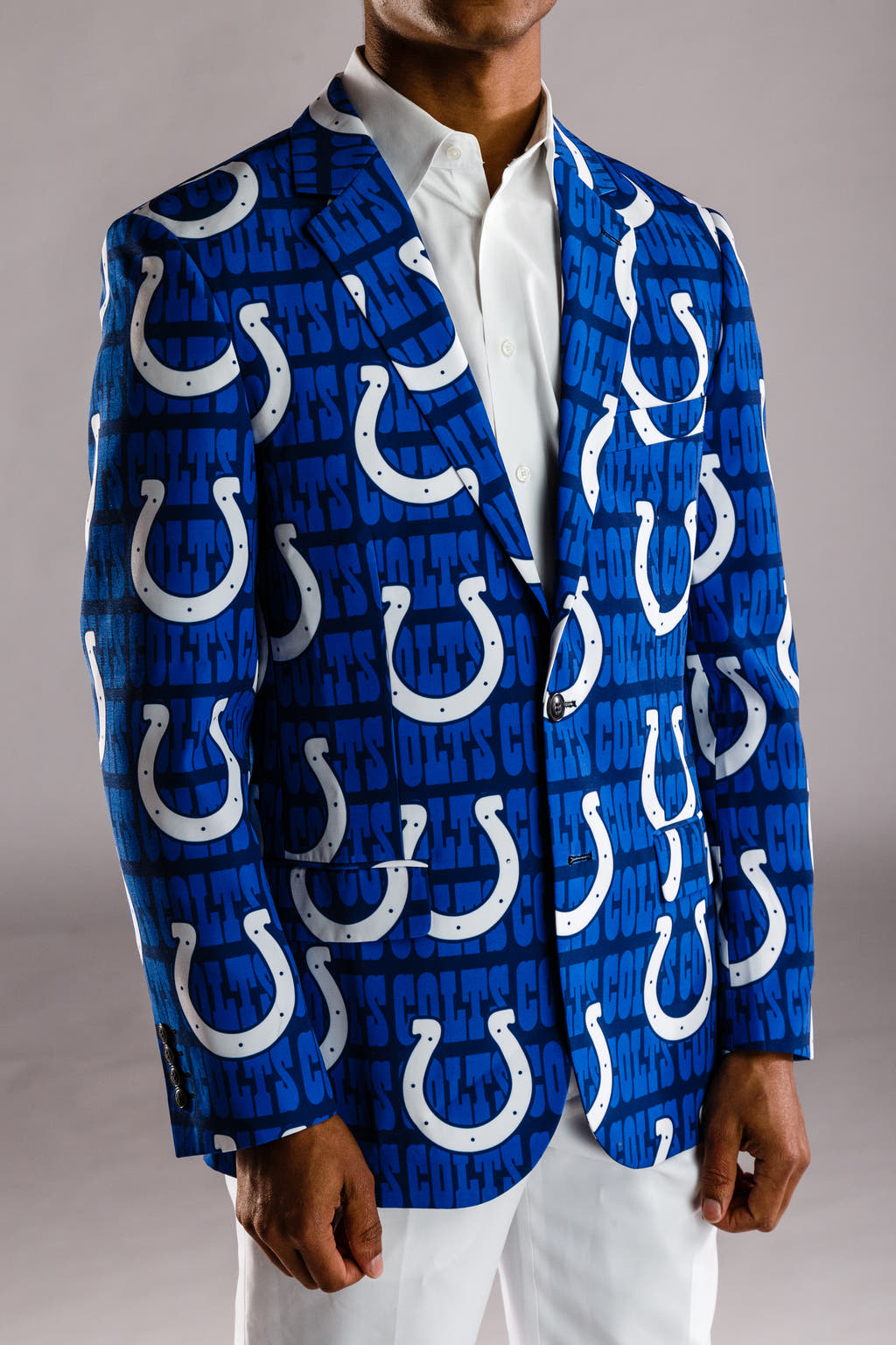 Men's indianapolis colts suit 