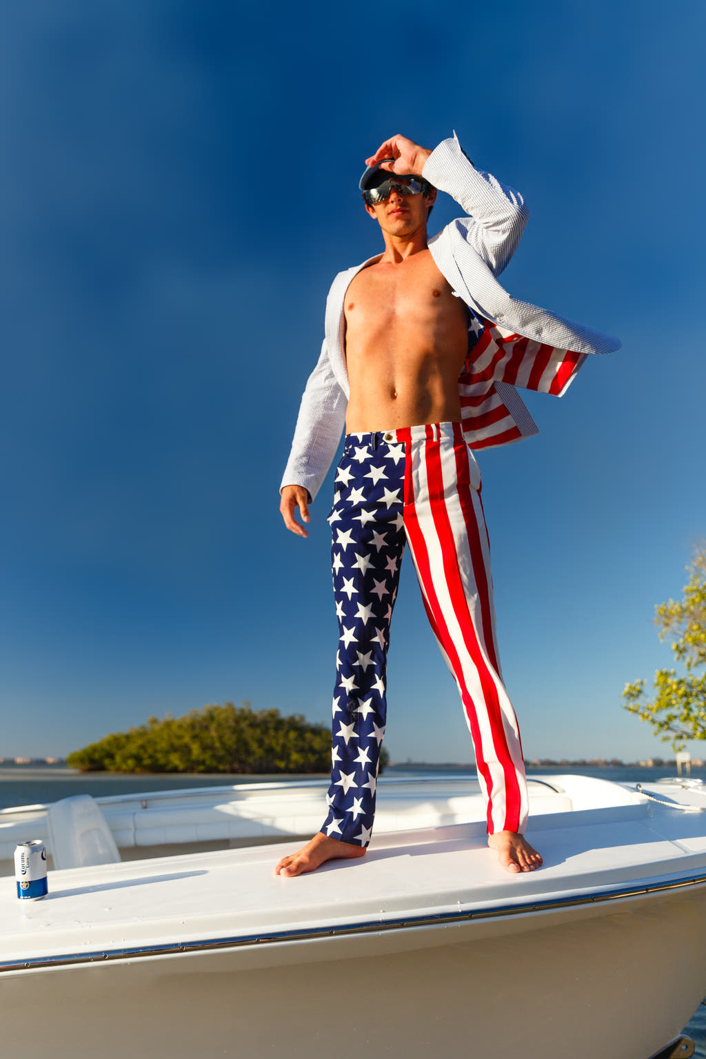 Patriotic Suit Pants