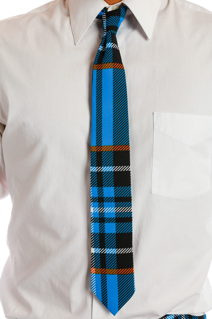 The Highlander Blue Tartan 