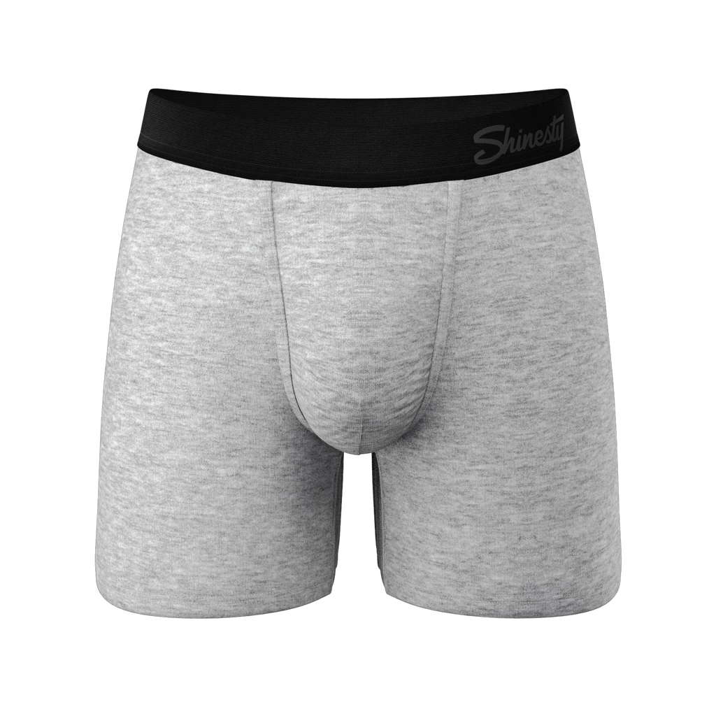 The Heathered Grey Ball Hammock Pouch Underwear