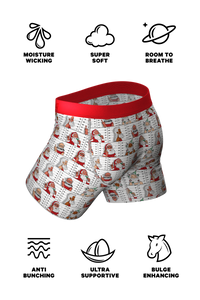 Comfortable Breathable Criminal St Nick Boxers