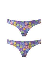 The Juicy Fruit | Pineapple Thong Couples Matching 2 Pack