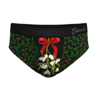 The Kiss Me There | Mistletoe Ball Hammock® Pouch Underwear Briefs