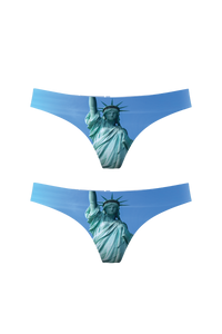 The Lady Liberties | Statue Of Liberty Thong Couples Matching 2 Pack