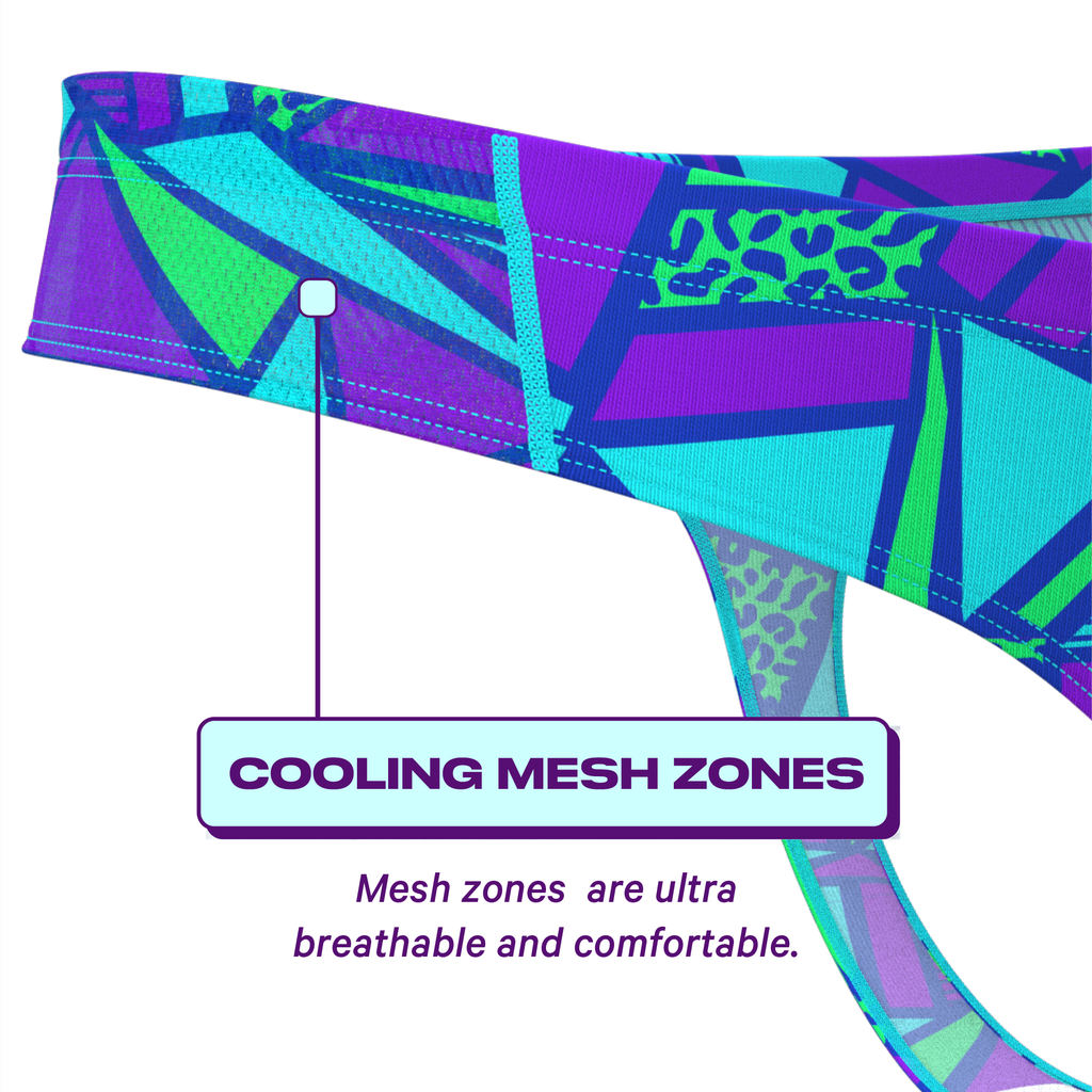 Comfy violet cooling thong