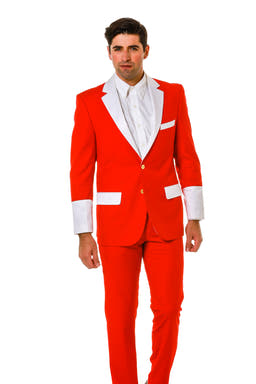 Red and White Santa Claus Suit | The Sinful Santa Suit