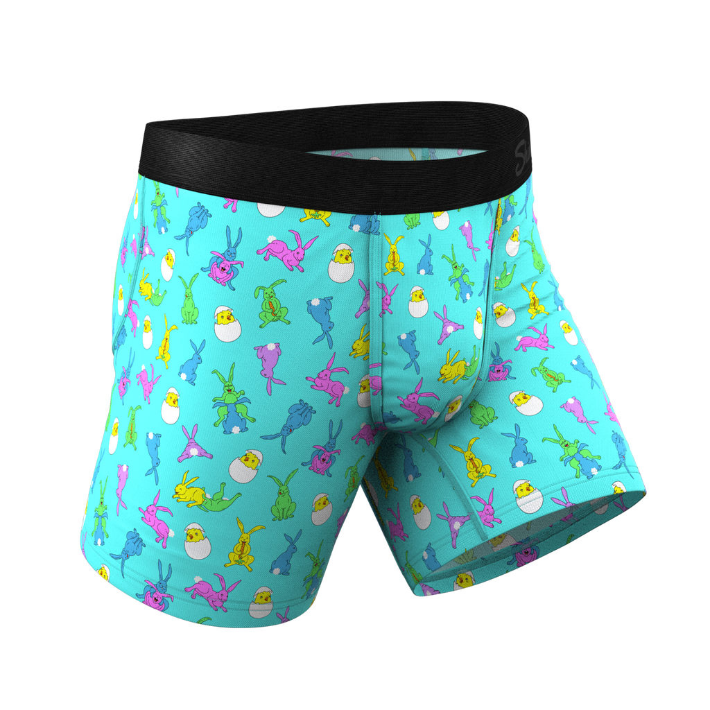 Light green easter pouch underwear