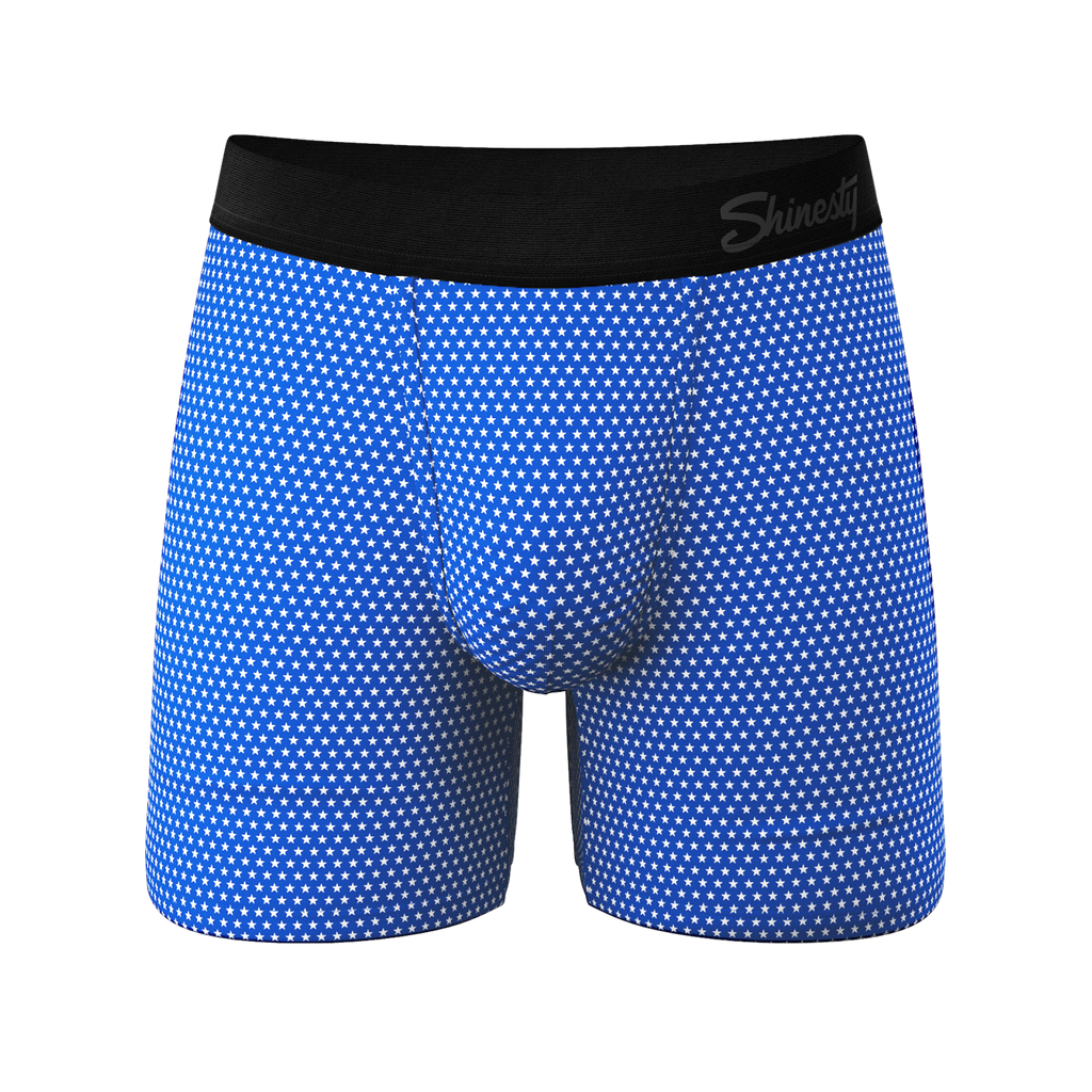 Blue & White Stars Ball Hammock® Pouch Underwear | The Manhattan Man