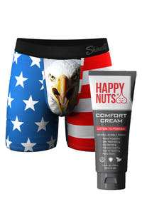 The Mascot | Eagle Ball Hammock® Boxer and Ball Cream Pack