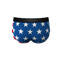 men's american flag pouch underwear