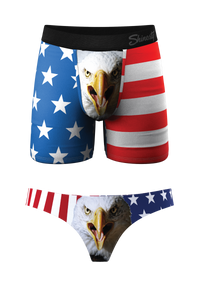 The Patriotic Pair | American Ball Hammock® and Thong Pack