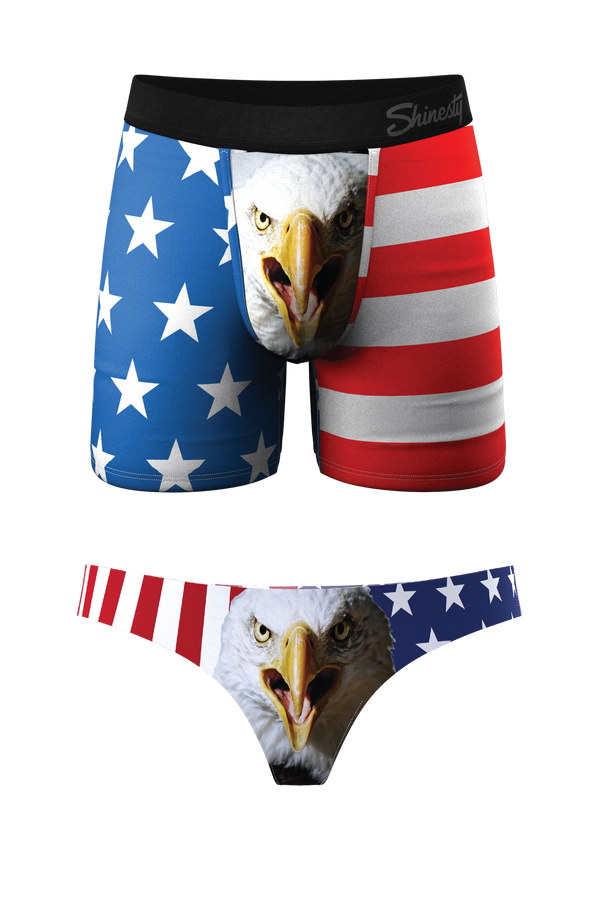 The Patriotic Pair | American Ball Hammock® and Thong Pack