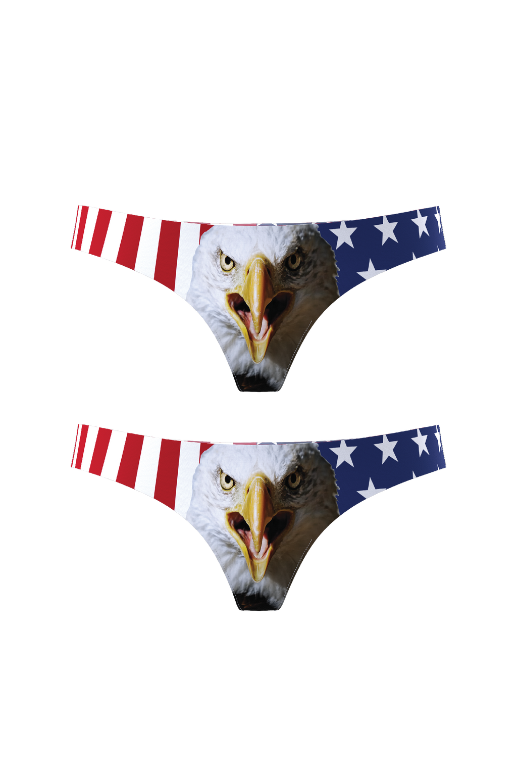 The Mascot | USA Thong Matching Underwear 2 Pack