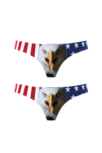 The Mascot | USA Thong Matching Underwear 2 Pack