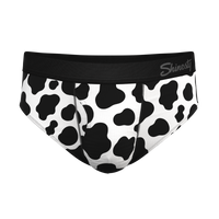 The Milk Me | Cow Print Ball Hammock® Pouch Underwear Briefs