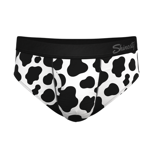The Milk Me | Cow Print Ball Hammock® Pouch Underwear Briefs