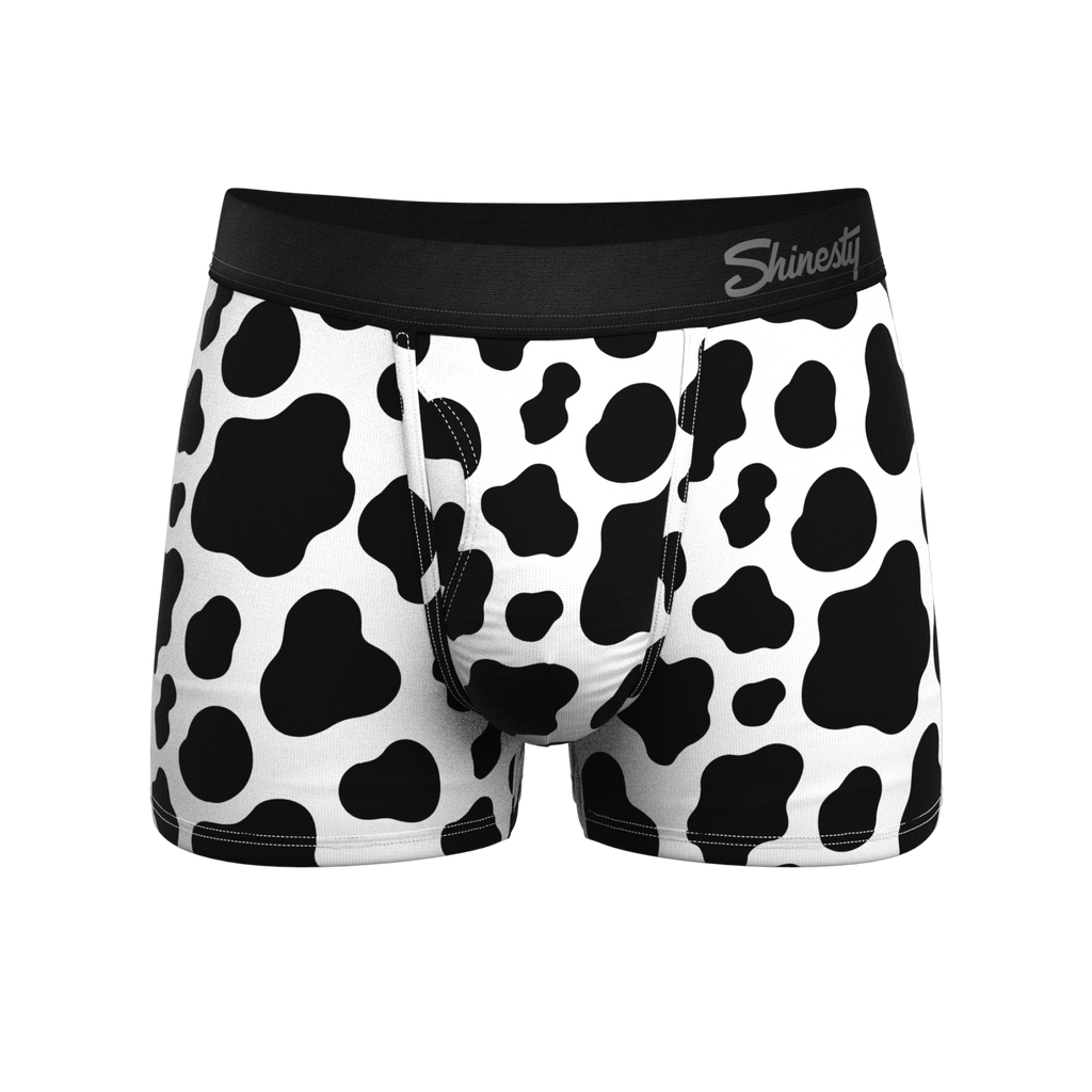 The Cow Print Ball Hammock Pouch Trunk Underwear