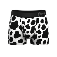 The Cow Print Ball Hammock Pouch Trunk Underwear