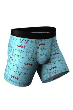 Christmas Bust Ball Hammock® Pouch Underwear | The Mistletits
