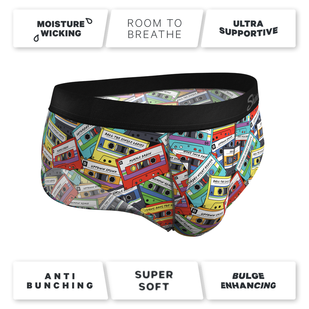 Full Support Mixtape Ball Hammock Underwear Briefs