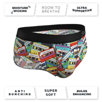 Full Support Mixtape Ball Hammock Underwear Briefs