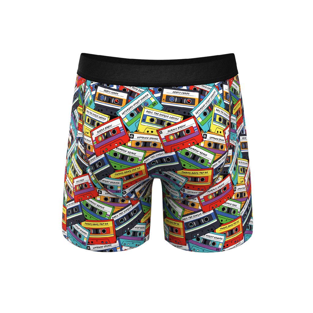 Ultra Support Cassette Themed Boxers