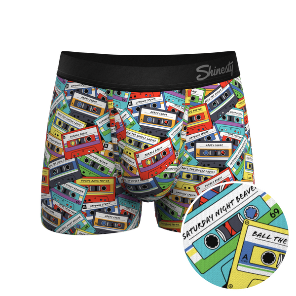 The Mixtape Cassette Tapes Ball Hammock Pouch Trunk Underwear