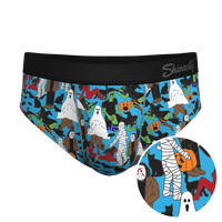 The Monster Smash | Halloween Characters Ball Hammock® Pouch Underwear Briefs